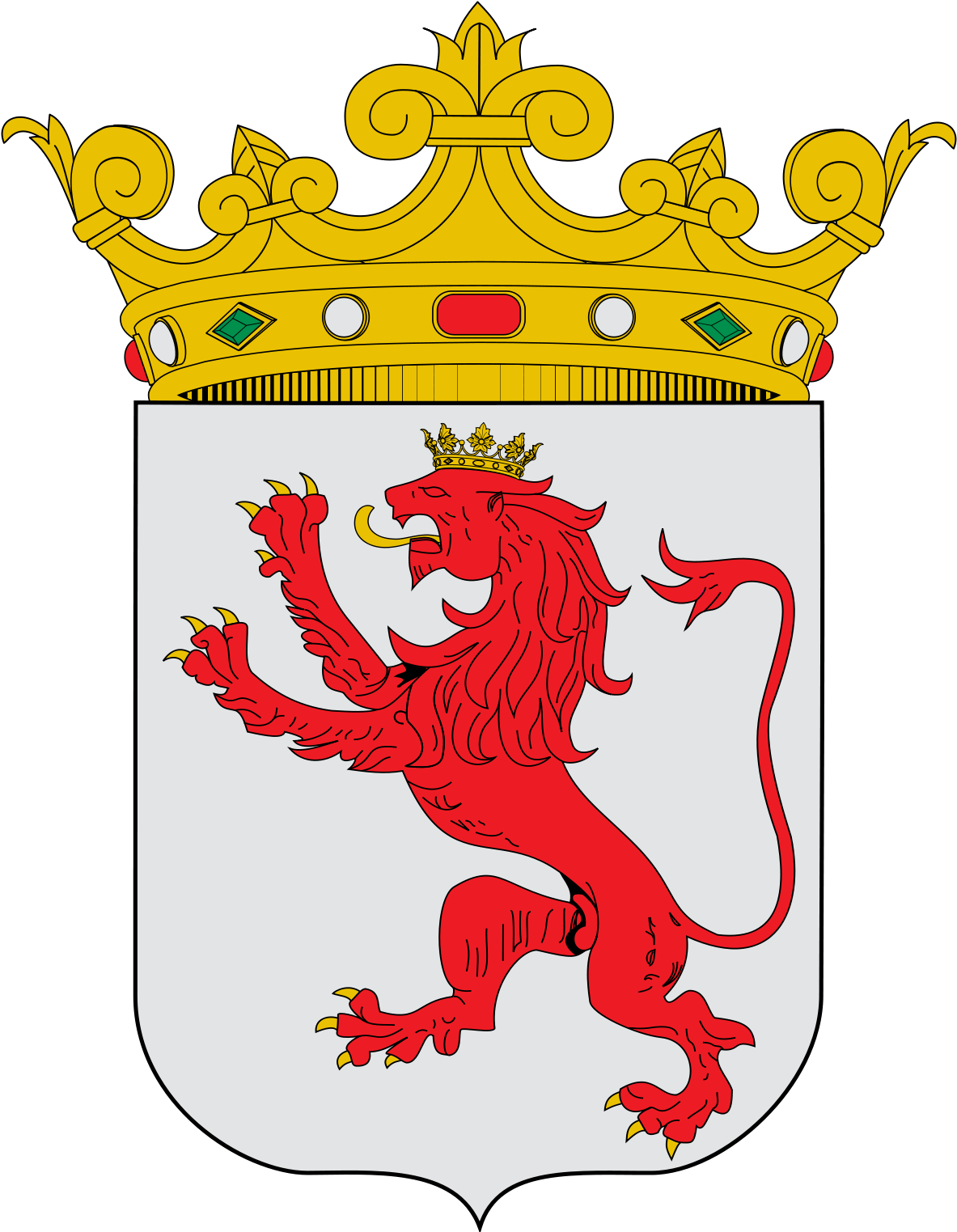 Leon Coat Of Arms (1200x1532)