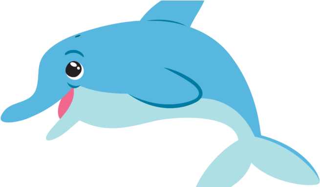 Animated Whale Clipart - Clipart Dolphin (678x381)