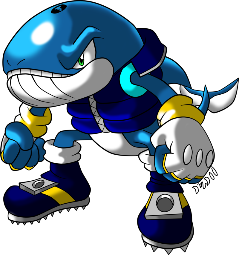 Mobian Whale Design By Nextgrandcross On Clipart Library - Sonic Whale Character (800x854)