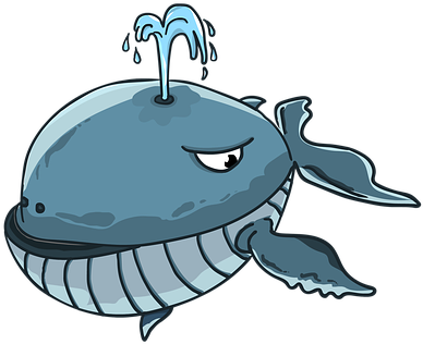 Kit Sperm Whale Blue Whale Spray Cartoon F - ! Mugs (500x428)