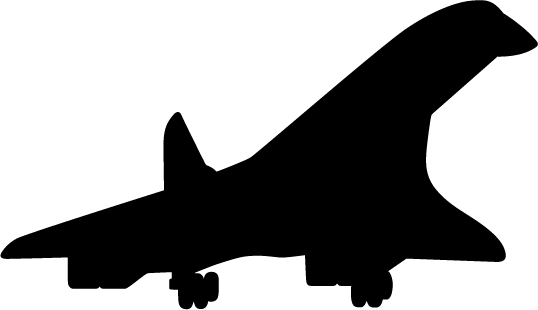 Concorde By Renanmaziero - Concorde Clipart (538x310)