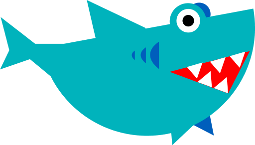 Great White Shark Clipart Fast Animal - Great White Shark (512x291)