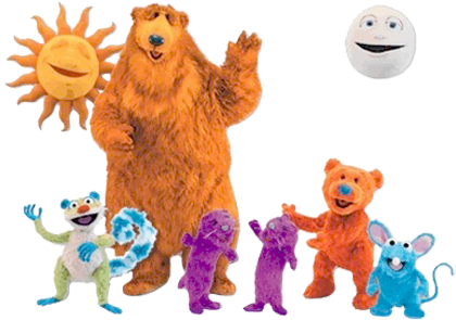 Selected Bear Inthe Big Blue House Ray In The Good - Bear In The Big Blue House (427x312)