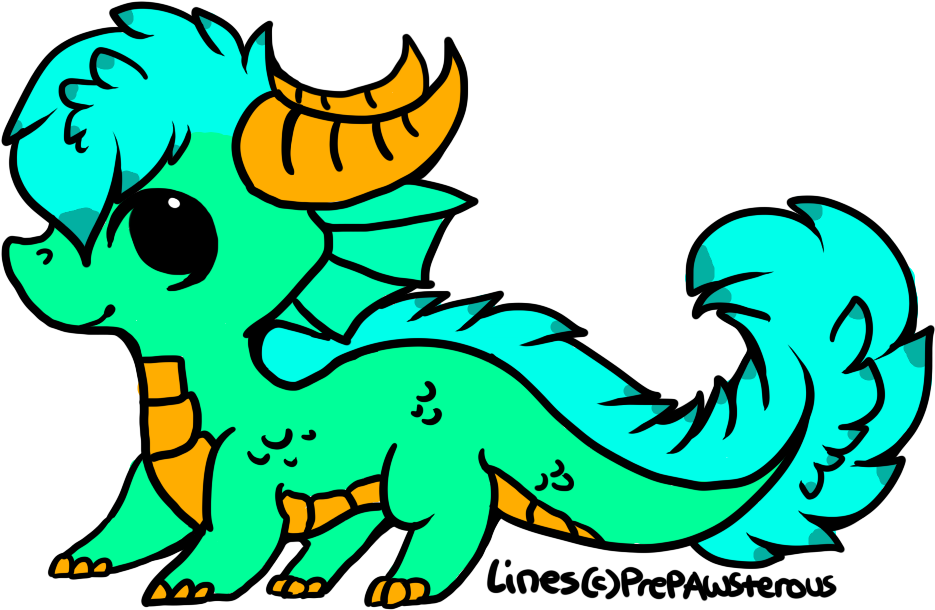 Cute Dragon For Sale By Shark-d0g On Clipart Library - Clip Art (1000x676)