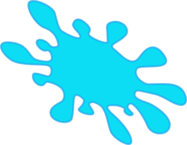 Water Splash Clipart - Water Splash Clipart Transparent (600x466)