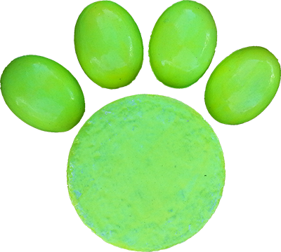 Y Gp Paw Print - Art (400x360)