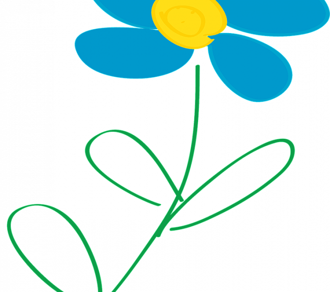 Free Clip Art Flowers Pictures Free Clipart Flower - Kwiatki Cliparty (678x600)