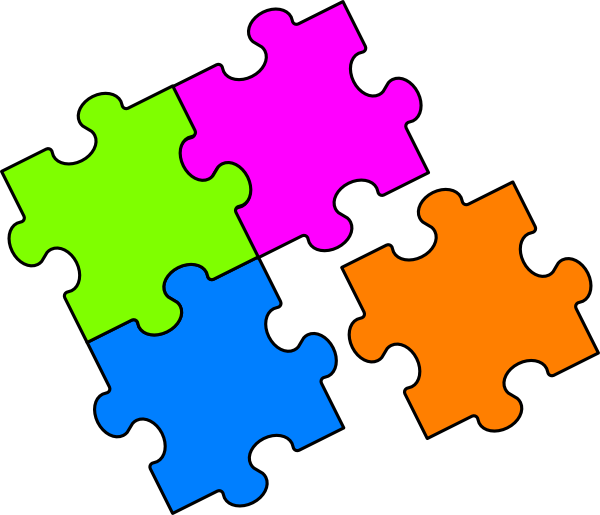 Puzzle Orange Png Clip Art - Jigsaw Puzzle Clip Art (600x515)