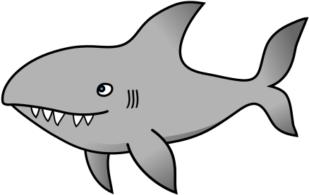 File - Sharky - Svg - Wiki - - Cartoon Shark Transparent Png (1280x825)