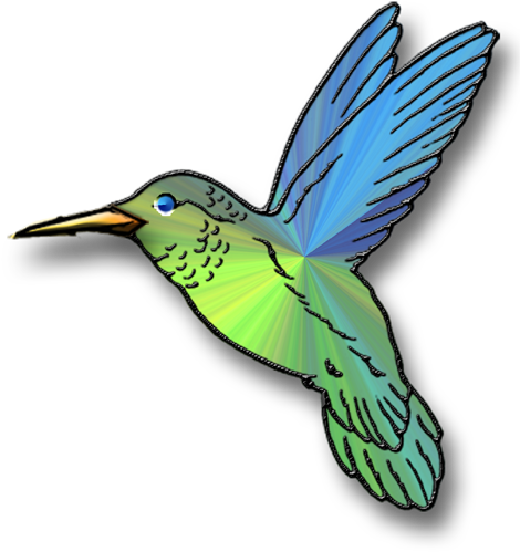 Back Gallery For Ruby Throated Hummingbird Clip Art - Humming Bird Clip Art (512x512)