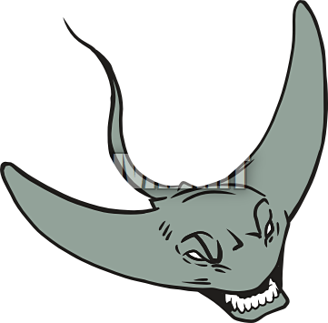 Stingray Clipart - Clipart Sting Ray (361x355)