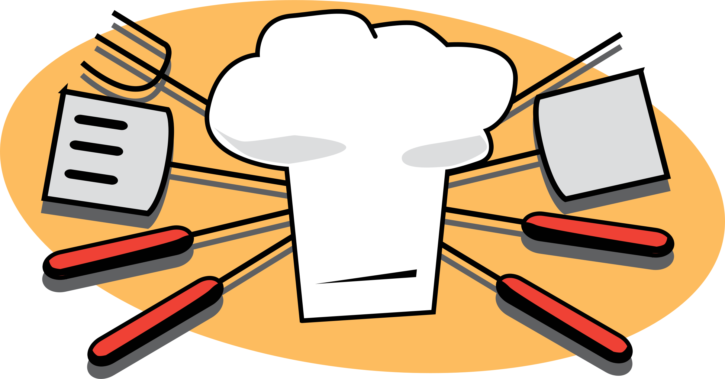Backyard Bbq Party Clipart - Bbq Clipart (2400x1254)