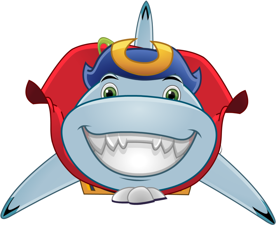 Shark Finn Hat - Shark (1000x1000)