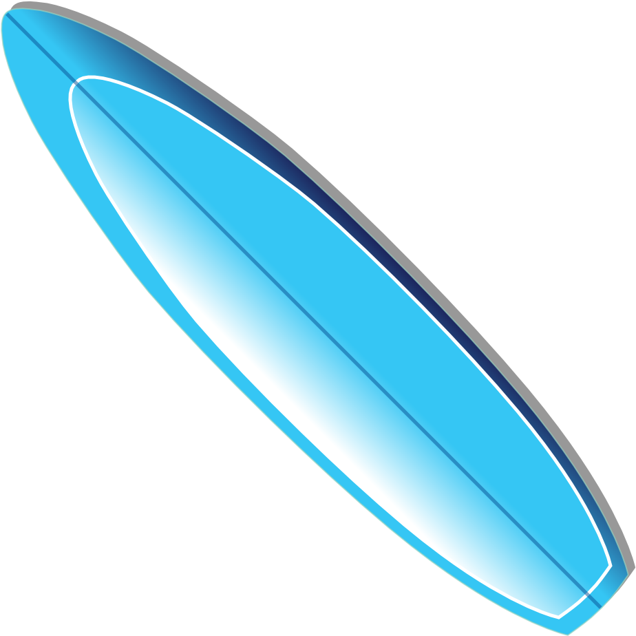 Surfboard Clipart Clip Art Library - Surfboard Clipart (999x999)