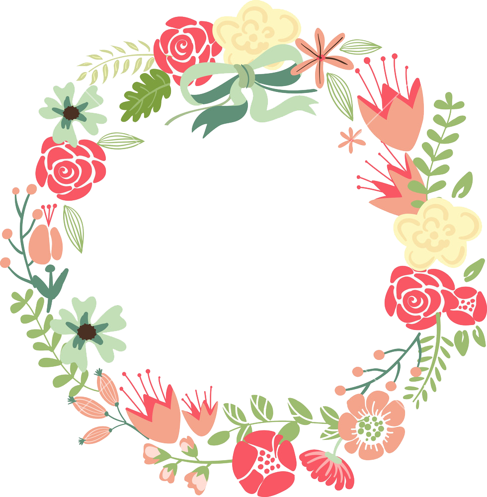 Floral Frame Png Images Transparent Free Download - Circle Floral Frame Png (980x1000)