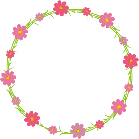Vintage Floral Frame Vector Png - من یک زن هنرمندم (446x446)