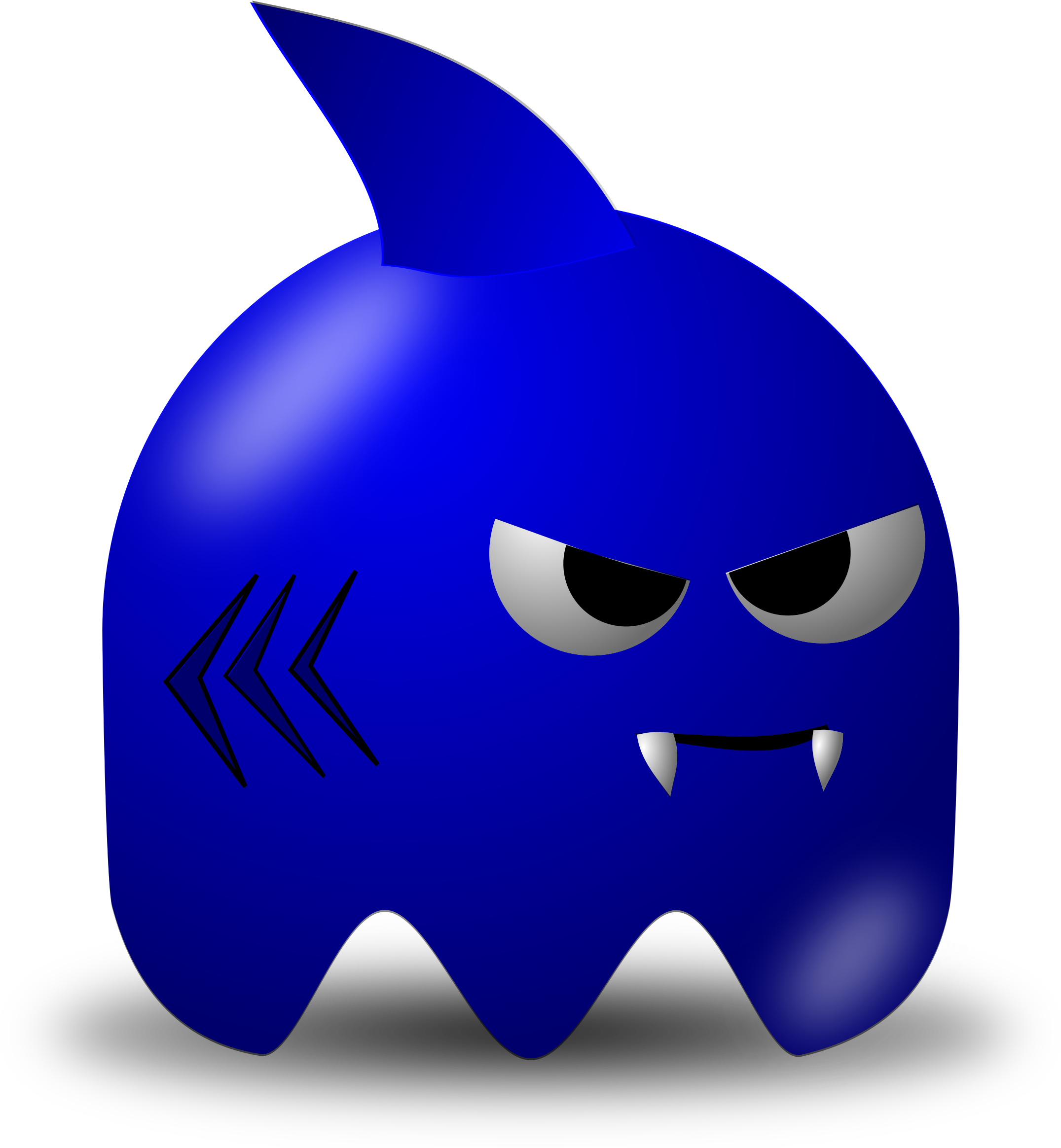 Shark Clipart Newbie Shark Bclipart - Shark Clip Art (2400x2400)