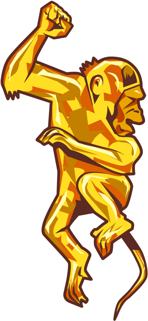 Apes And Monkeys Clip Art - Apes And Monkeys Clip Art (616x1189)