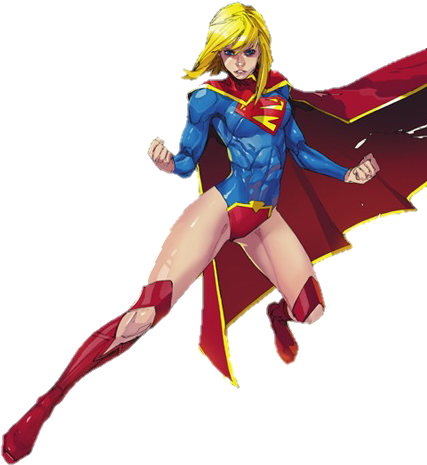 New 52 Supergirl By Mayantimegod - Supergirl New 52 Png (442x519)