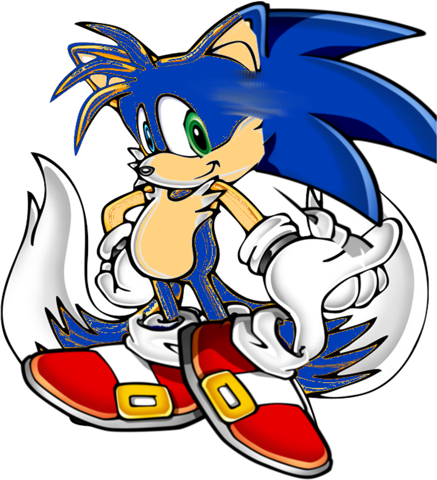 Sonic The Hedgehog Clipart Asset - Sonic The Hedgehog 3 (1751x1965)