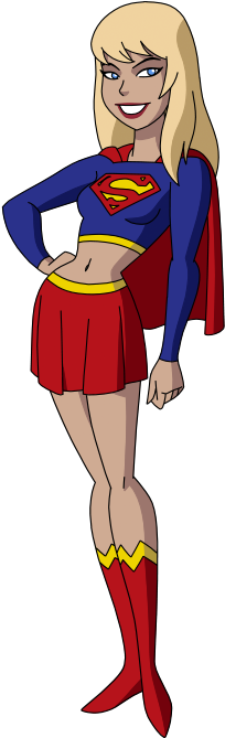 Supergirl By Spiedyfan - Jlu Supergirl (400x800)