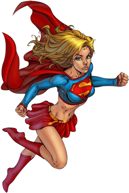 Supergirl - Supergirl Comic Book Art (450x656)