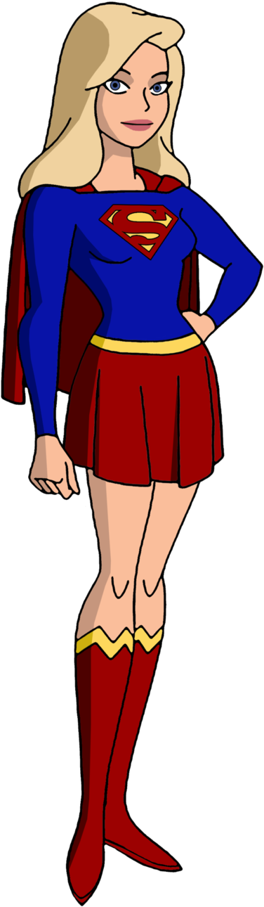 What Is Your Review Of Supergirl Tv Series Quora - Justice League Action Supergirl (566x1411)