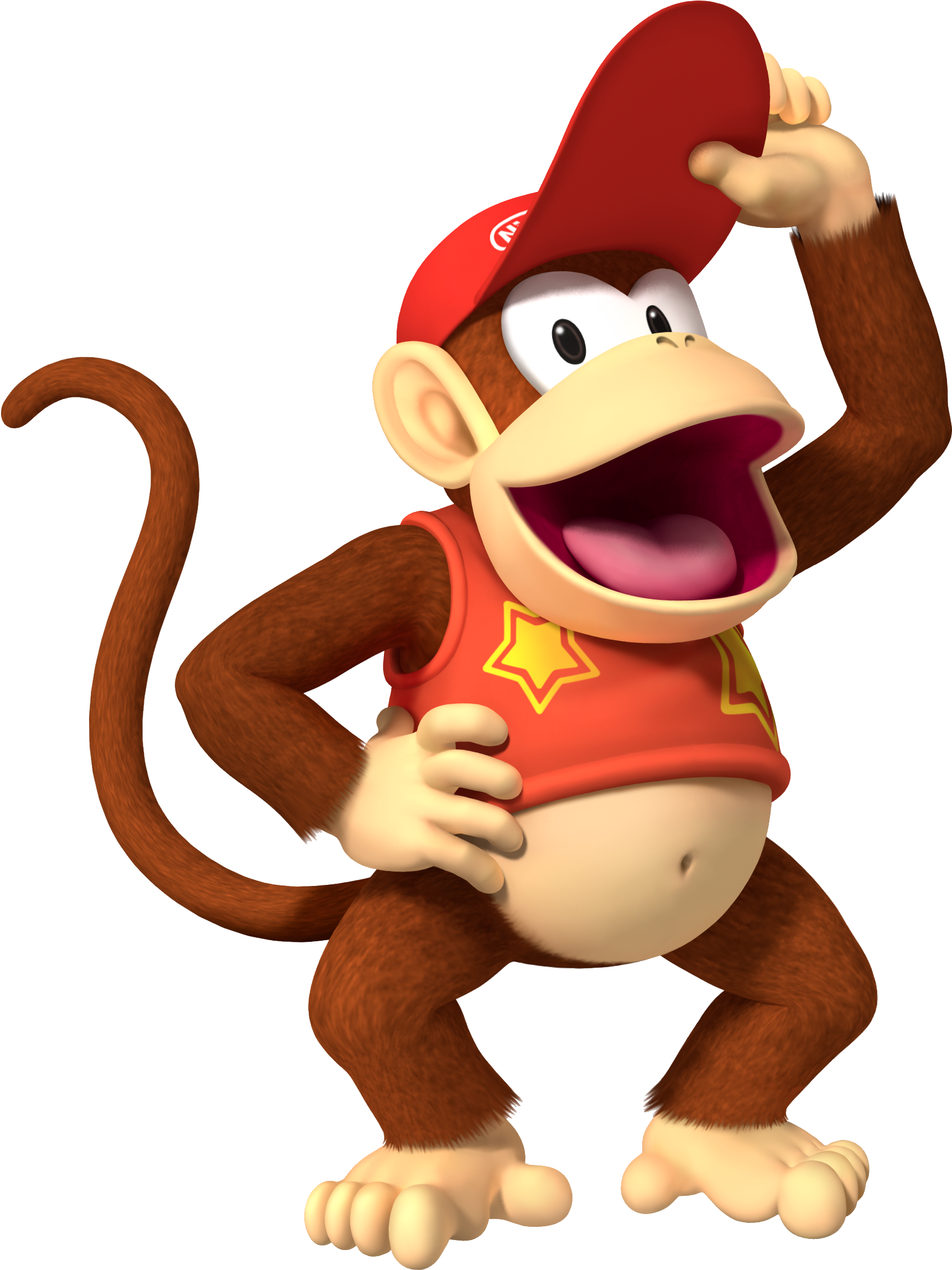 Diddy Kong - Donkey Kong Diddy Kong (1902x2338)