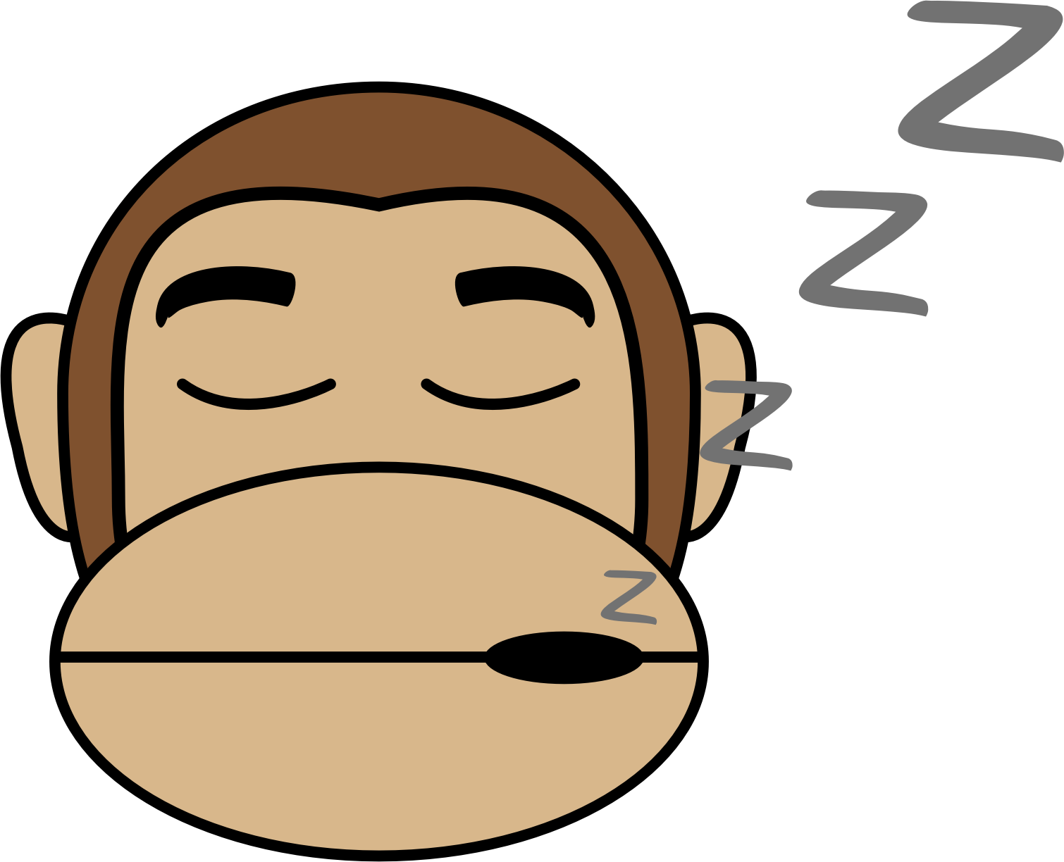 Ape Emoji Monkey Drawing Clip Art - Ape Emoji Monkey Drawing Clip Art (1510x1224)
