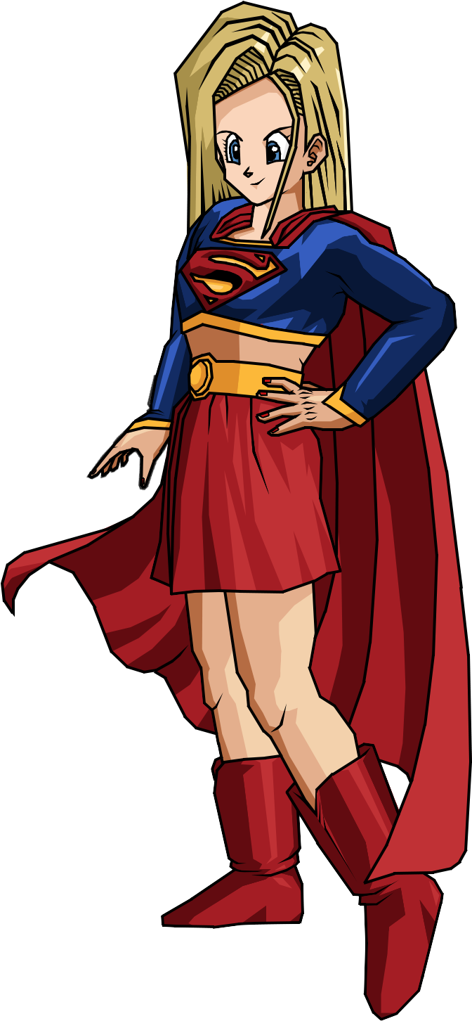 Supergirl - Cartoon (738x1492)