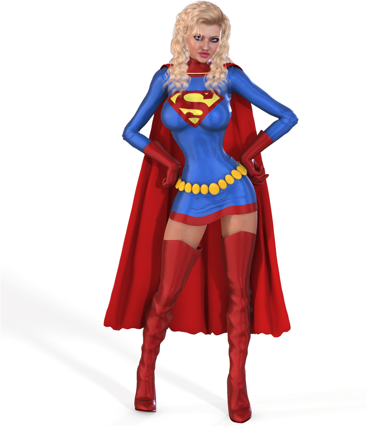 Supergirl Adventure Co - Superwoman Png (738x900)