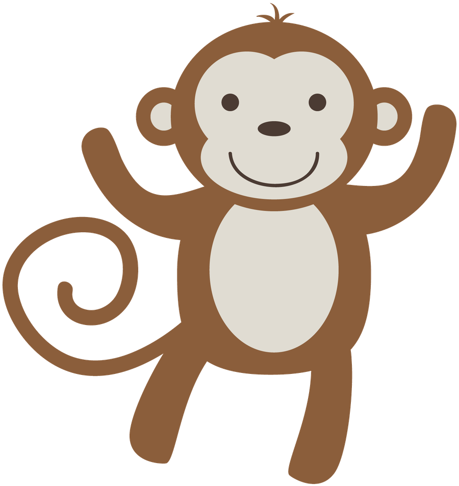 Floresta E Safari - Jungle Animals Clip Art (900x954)