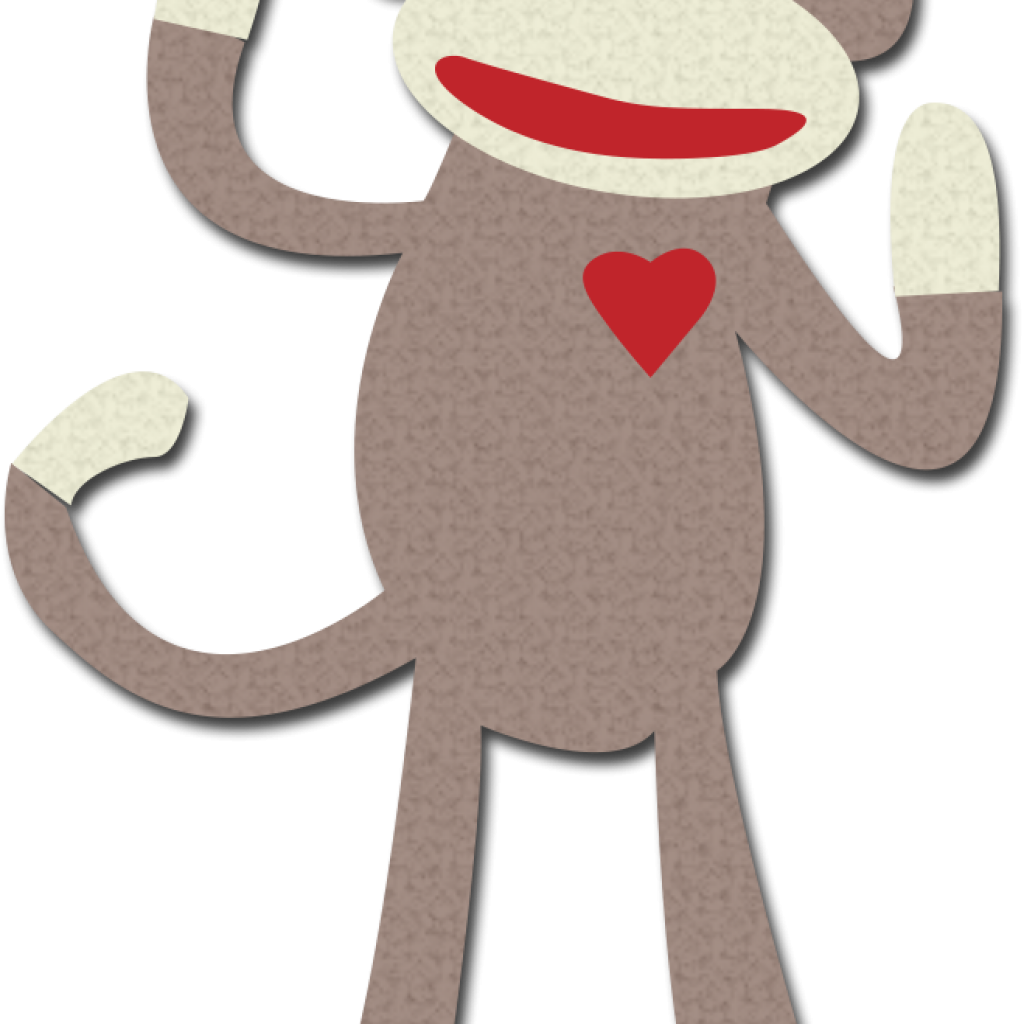 Sock Monkey Clip Art Sock Monkey Clip Art Free Clip - Clip Art (1024x1024)