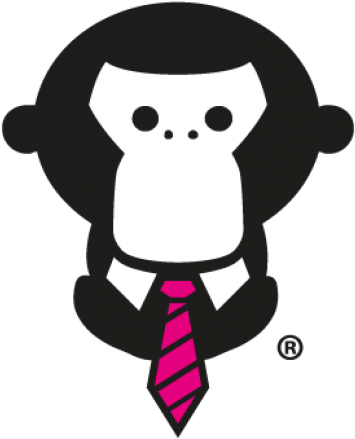 Monkey Vector Art - Vector Logo Monkey Free (518x518)