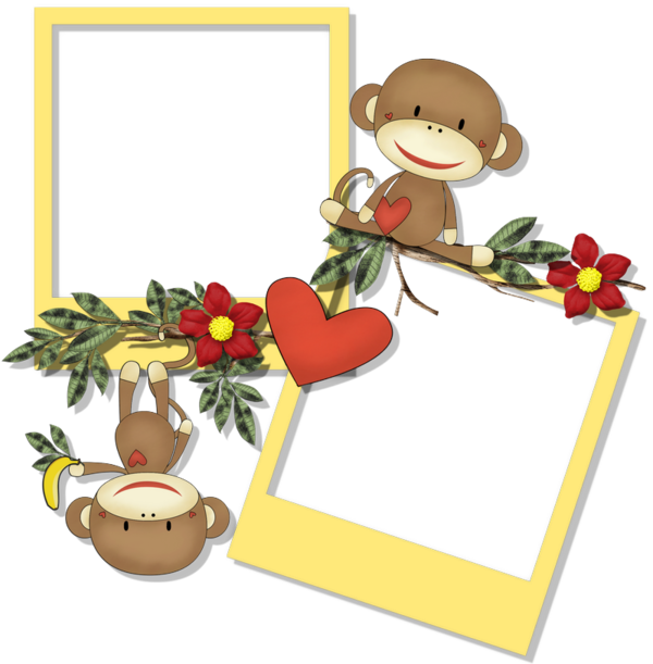 Sock Monkey Such A Fun Little Kit, Well Not Really - Picture Frame (600x611)
