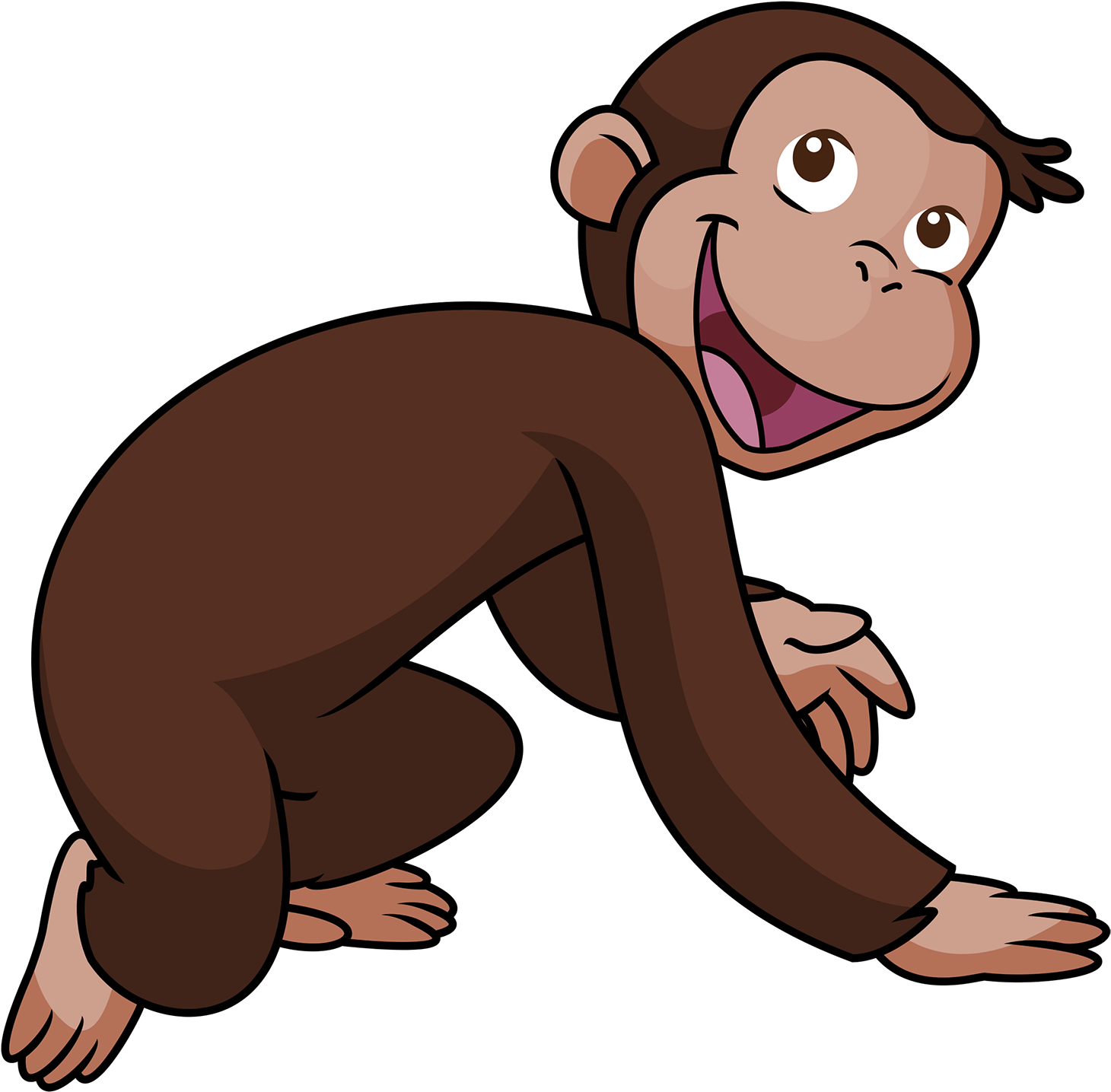 Free Curious George Clipart Image - Curious George Sports Watch (3 Wristwat...
