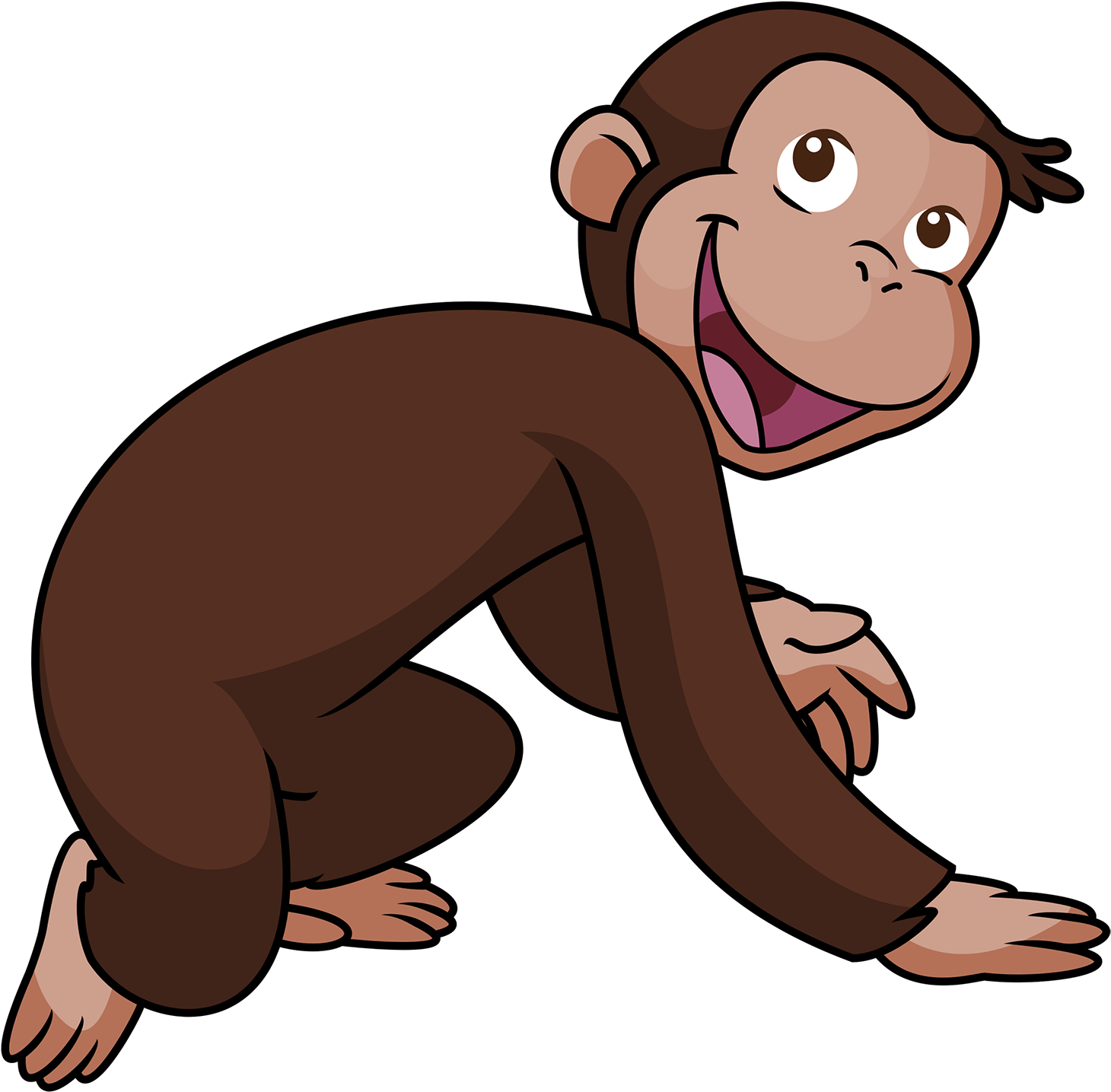 Free Curious George Clipart Image - Curious George Sports Watch (3 Wristwatch Styles) (1500x1494)