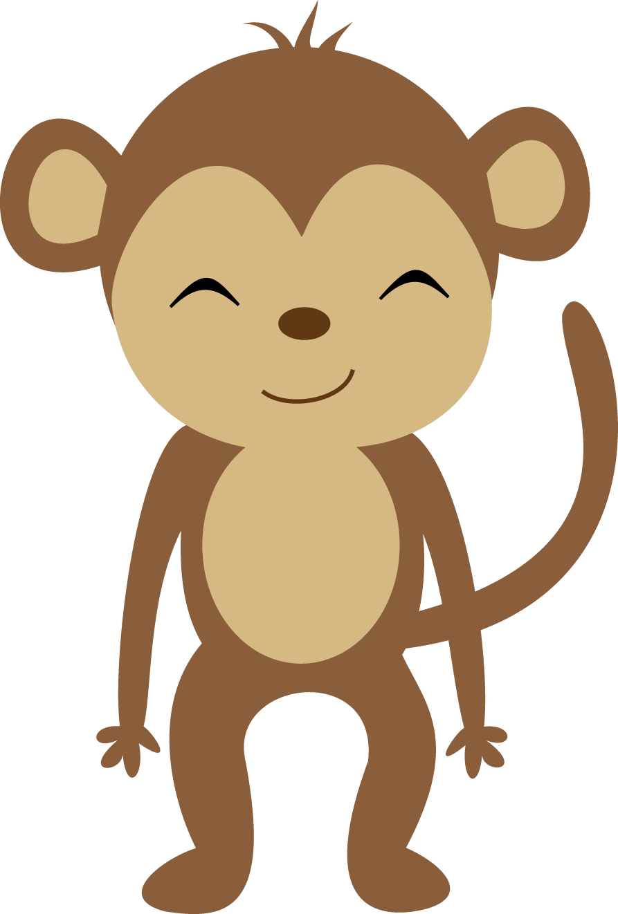 Vector O Imagen Changuito - Jungle Happy Birthday Banner (893x1322)