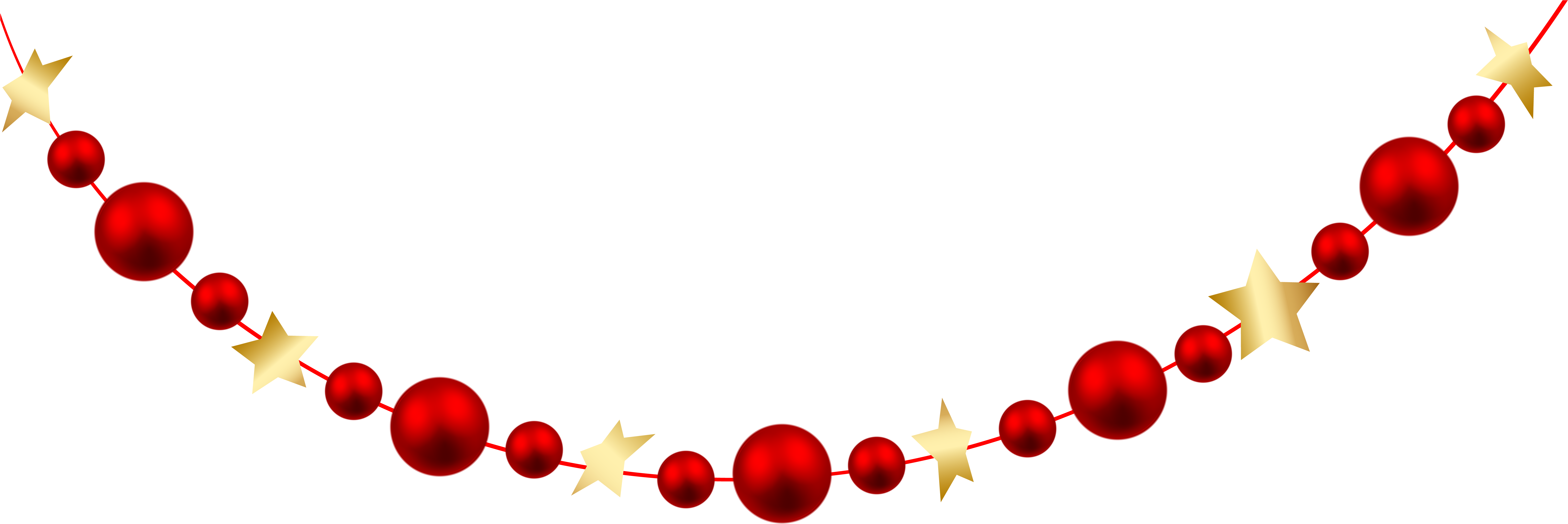Deco Hanging Ornament Png Clip Art Image - Hanging Ornament Clip Art Png (8000x2671)