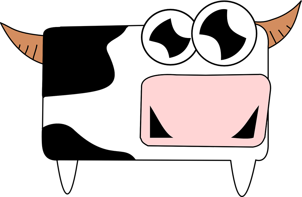 Animated Cows Pictures 23, Buy Clip Art - วัว นม (960x627)