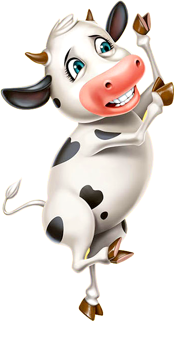 Cattle Milk Cartoon - Dairy Cattle (449x719)