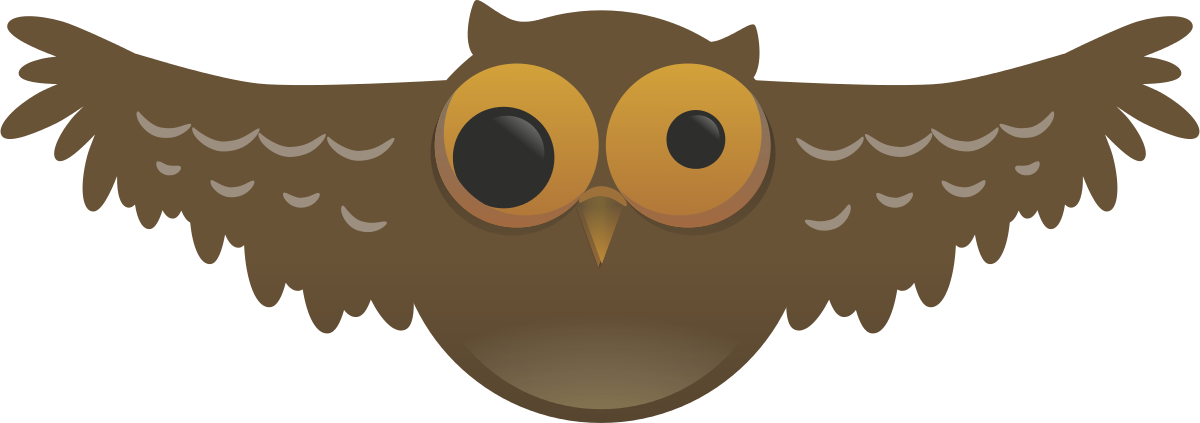 Cartoon Owl Clipart Large Size Hlubwf Clipart - Cartoon Owl Png (1200x423)