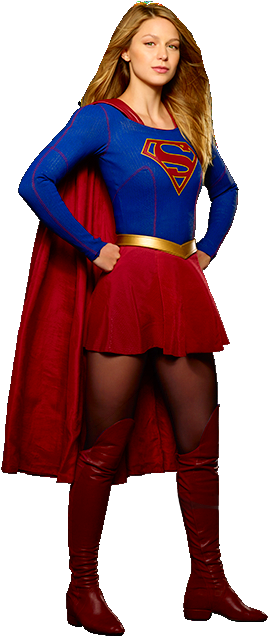 Transparent By Asthonx1 - Supergirl Melissa Benoist Png (300x641)