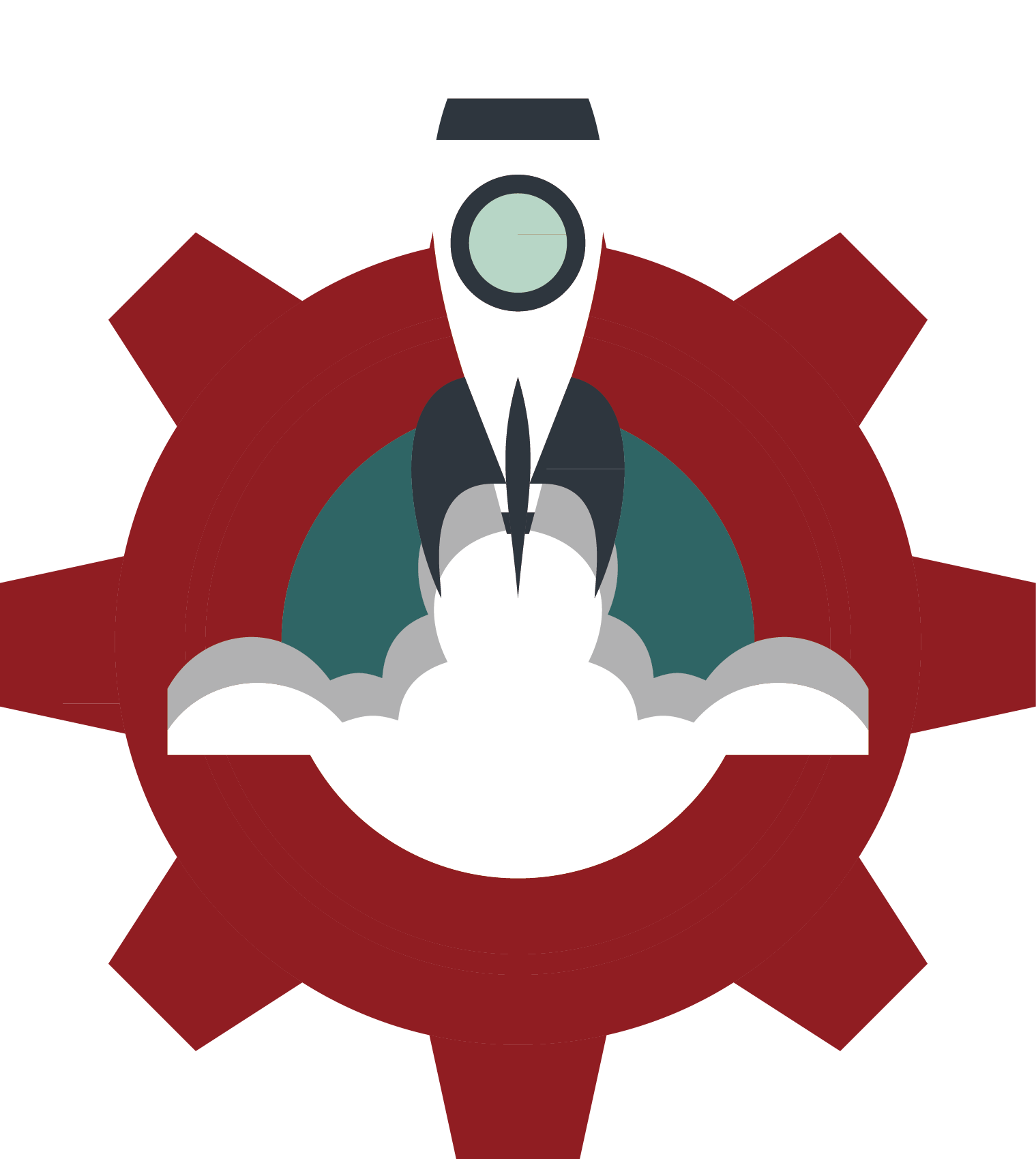 Stock Vector Business Flat - Vector Graphics (1519x1699)