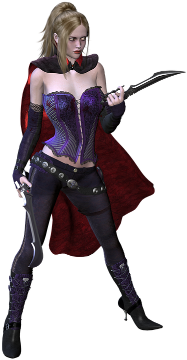 Supergirl Png - 3d Warrior Png File (485x720)