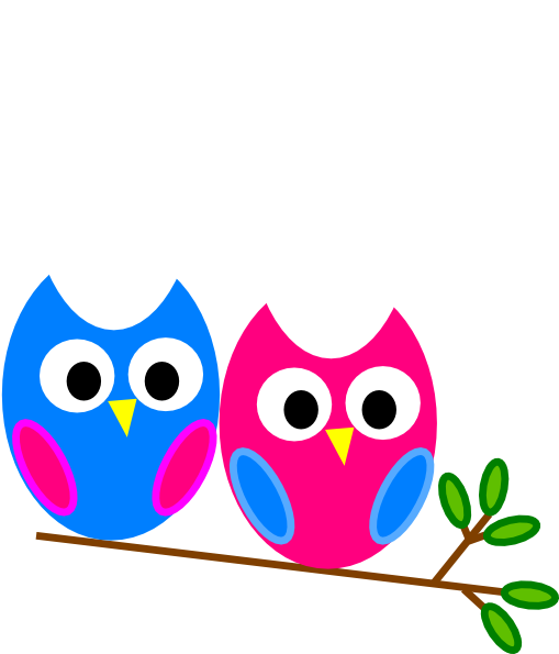 Pastel Baby Owl Clipart Cliparthut Free - L Will Miss You (540x594)