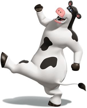 Otis, The Cow From Barnyard - Back In The Barnyard Cow (400x392)