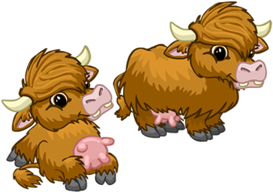Wild Milking Cow For The Hugo World App - Cartoon (400x300)
