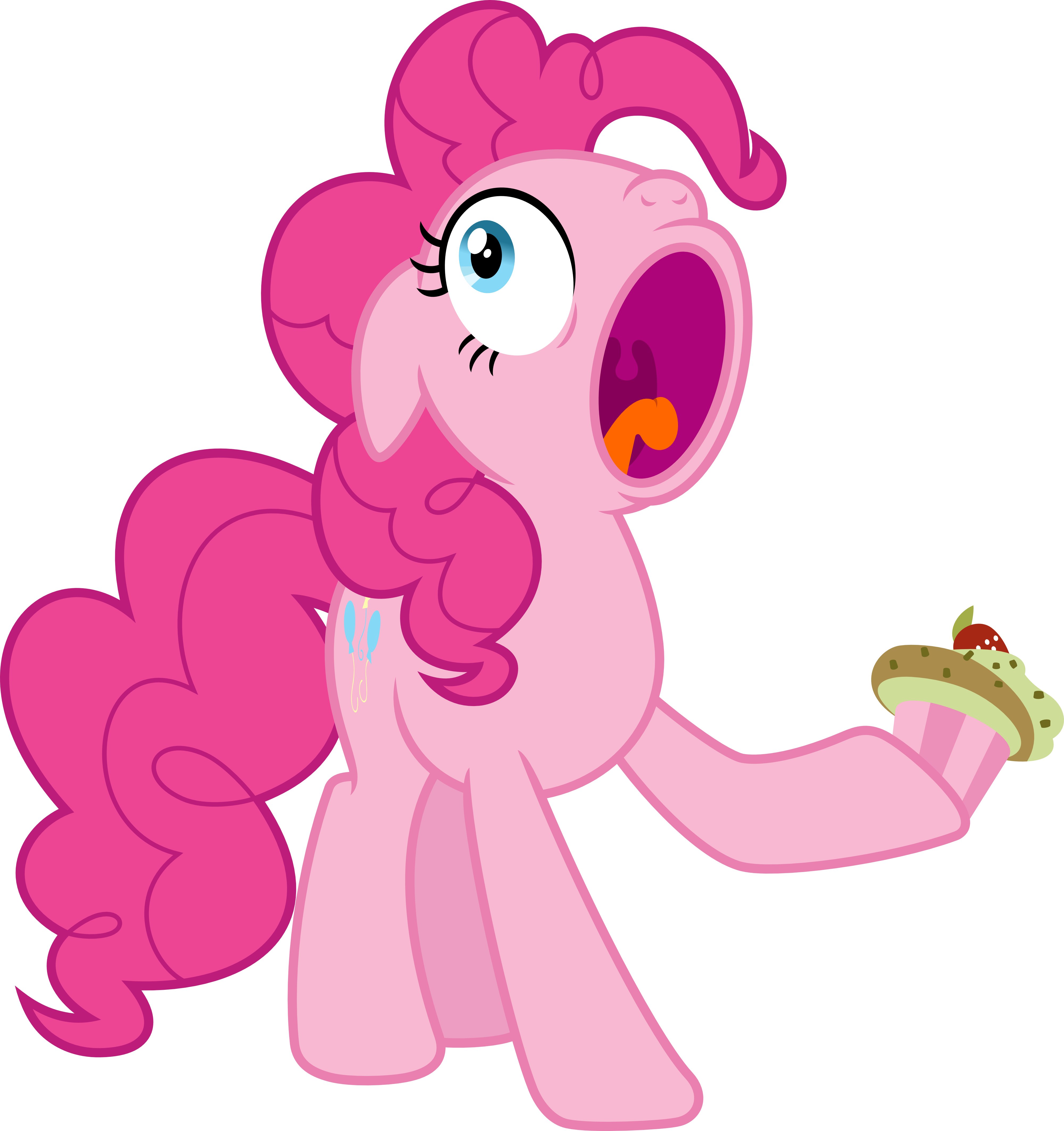 Other Popular Collections - Pinkie Pie With Cupcakes (4000x4253)