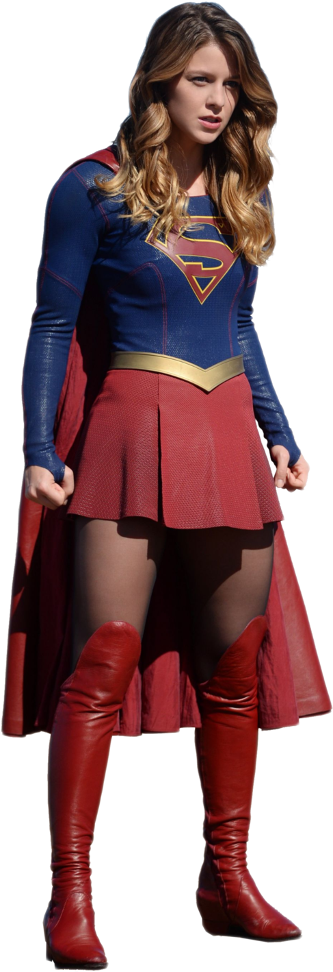 Supergirl Png By Buffy2ville - Melissa Benoist Supergirl Png (541x1475)